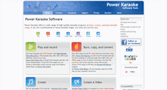 Desktop Screenshot of powerkaraoke.com